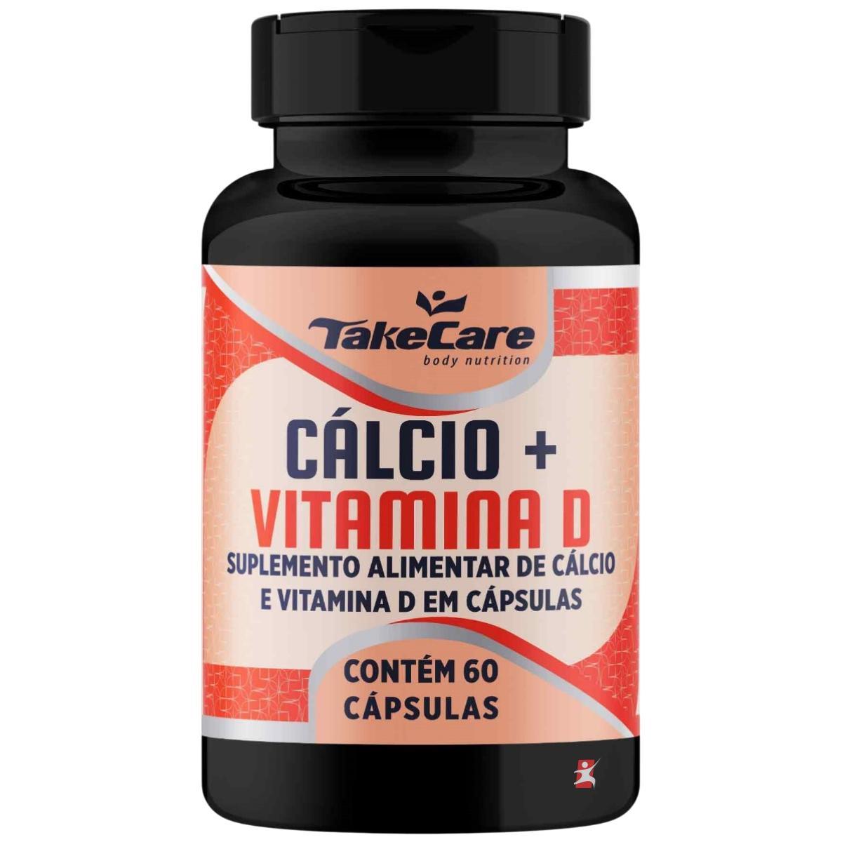 Miniatura Calcio + Vitamina D 2 Ao Dia 60 Capsulas - Take Care