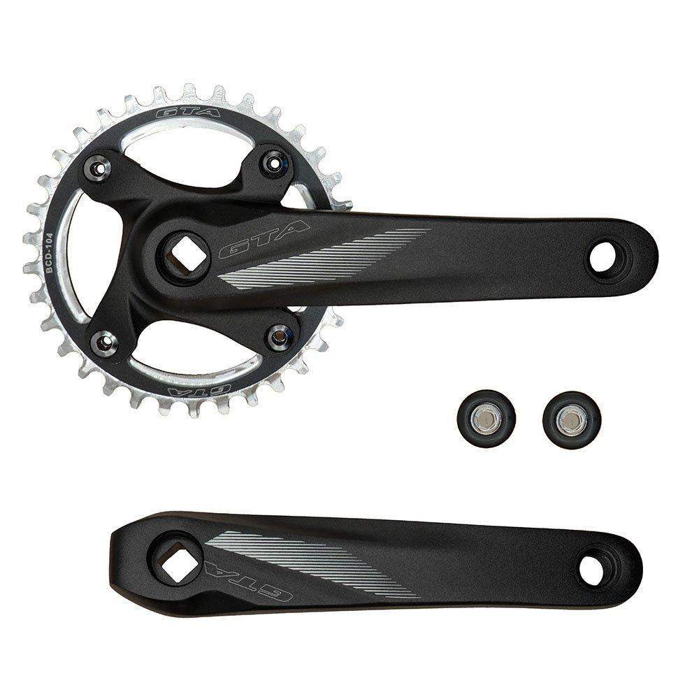 Miniatura Pedivela Single 170mm 34d Gta - Alumínio, Coroa 34 Dentes