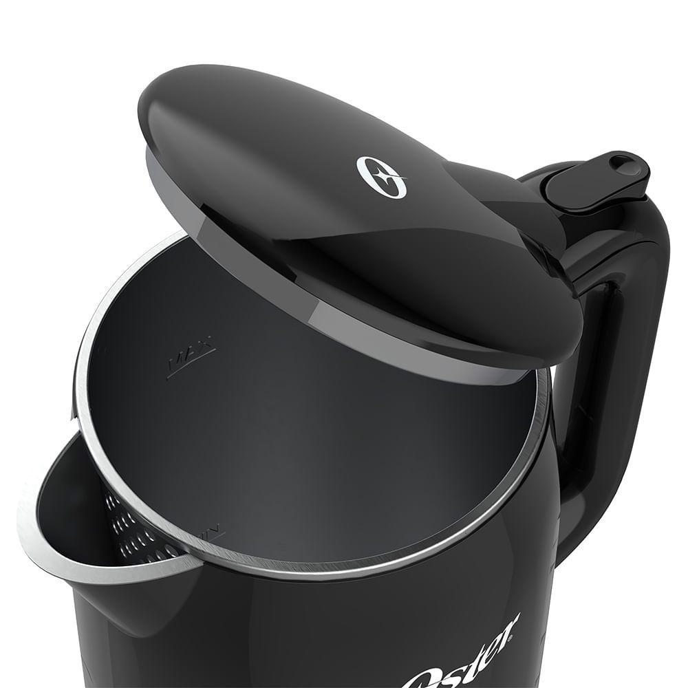Kit Digital Oster - Fritadeira Clear E Chaleira 1,7L Black 110V