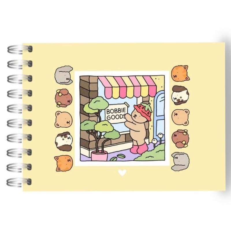 Miniatura Livro Colorir Bobbie Goods Capa Dura 50 Páginas