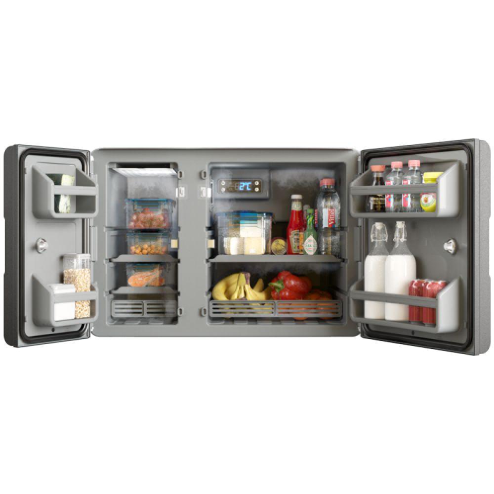 Miniatura Geladeira Externa Portátil 100 Litros Resfri Ar