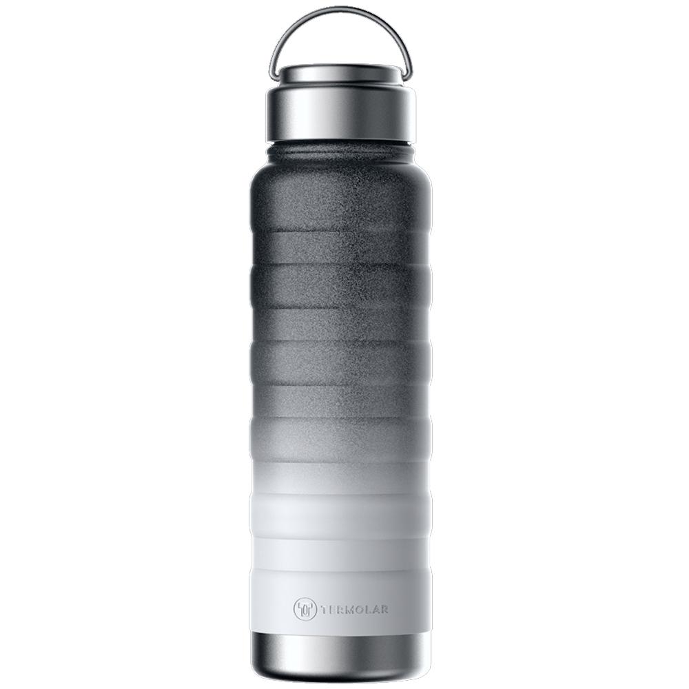 Miniatura Garrafa Térmica Termolar Moove, Preto Degradê, 710 ml
