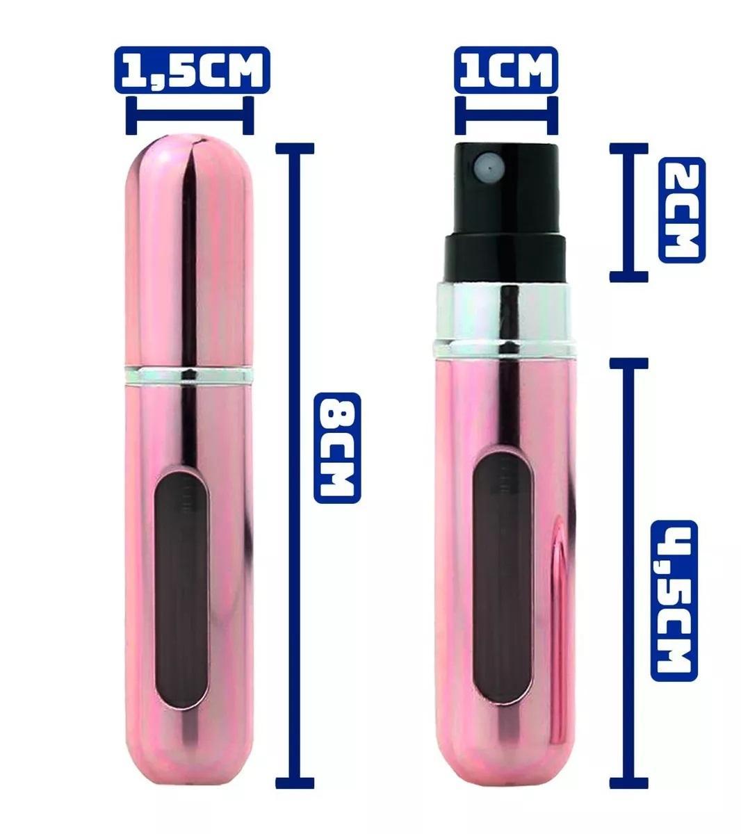 Miniatura Porta Perfume Borrifador Decant Recarregável - 5Ml