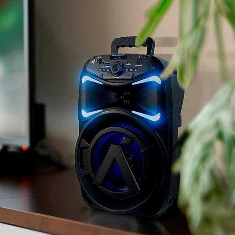 Miniatura Caixa De Som Aquário Hp-250 Bluetooth 250w Preta