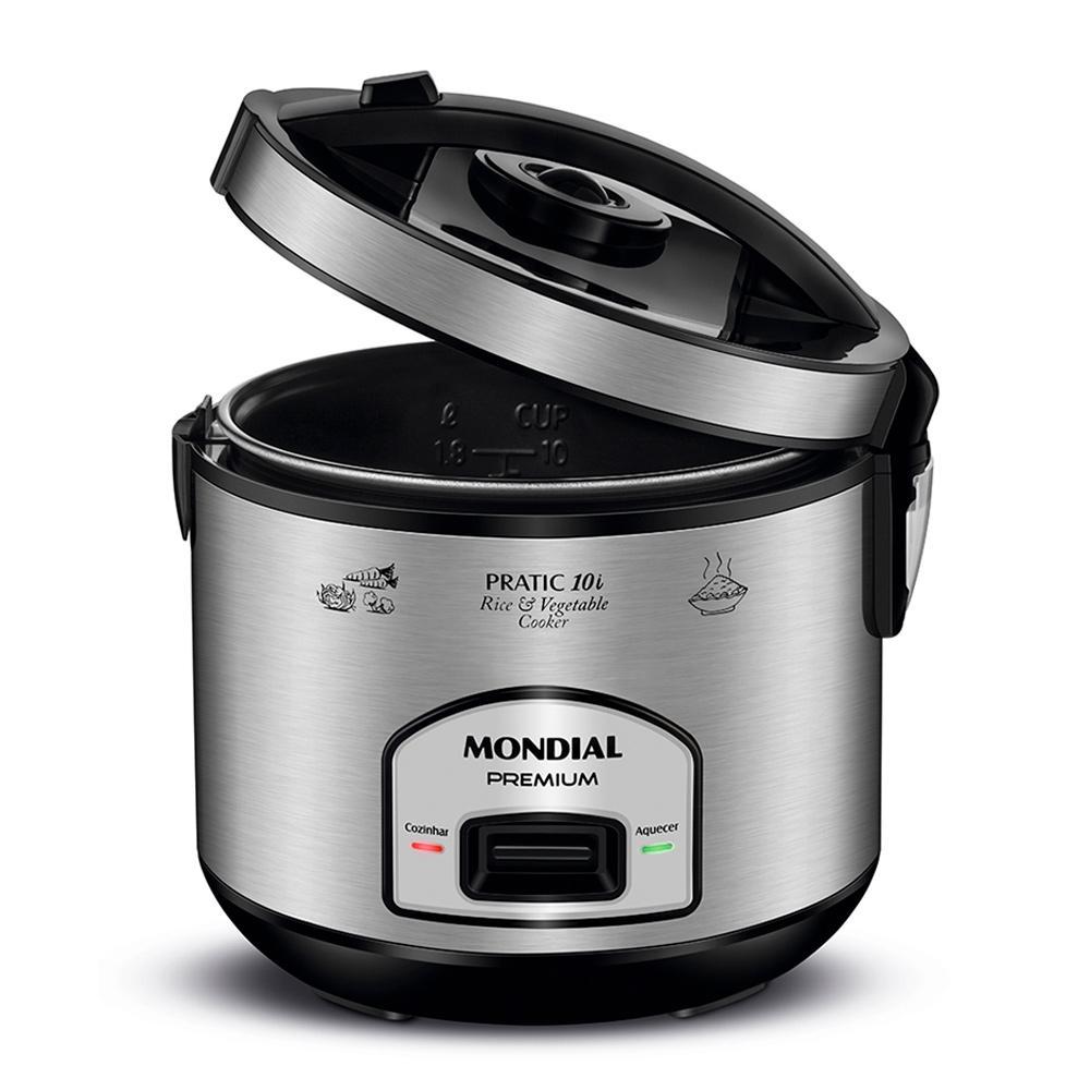 Miniatura Panela Elétrica Mondial Pratic 10I Pe-42-10 Xícaras 220V