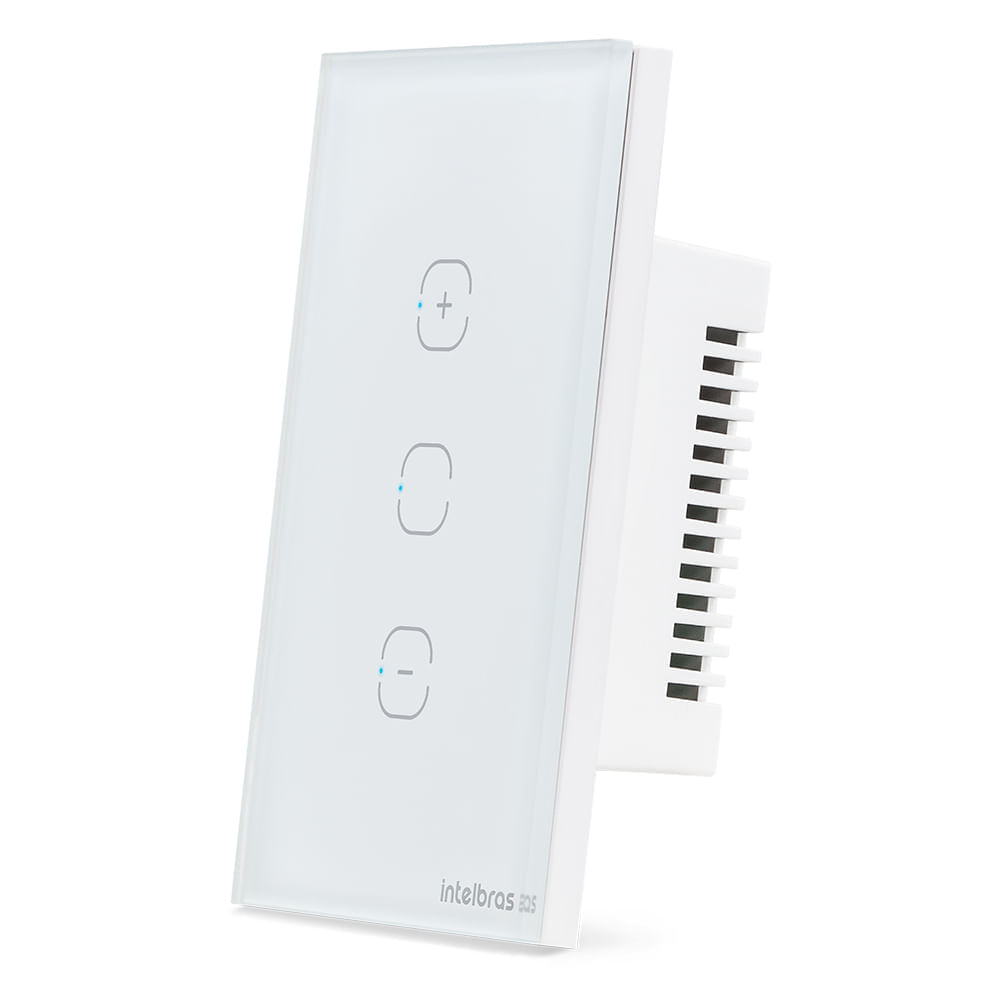 Miniatura Interruptor Smart Touch Wi-Fi Dimmer Branco - Intelbras - EWS 1101 Bivolt