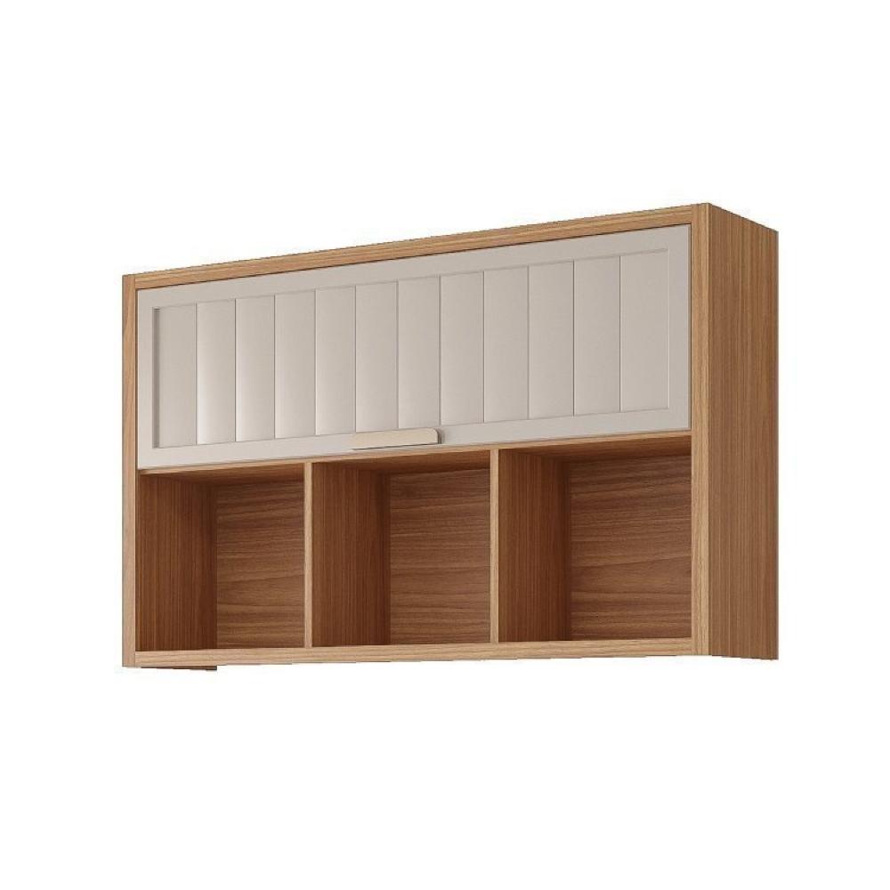 Cozinha Modulada Compacta 3 Peças 1 Nicho para Forno ou Micro-ondas Helen Yescasa Freijó/Off White