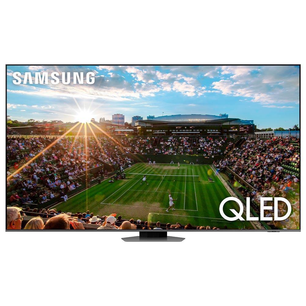 Miniatura Smart TV Samsung QLED 4K 98" Polegadas 98Q80C 2023, Modo Game, Processador com IA, Som Movimento Virtual Bivolt