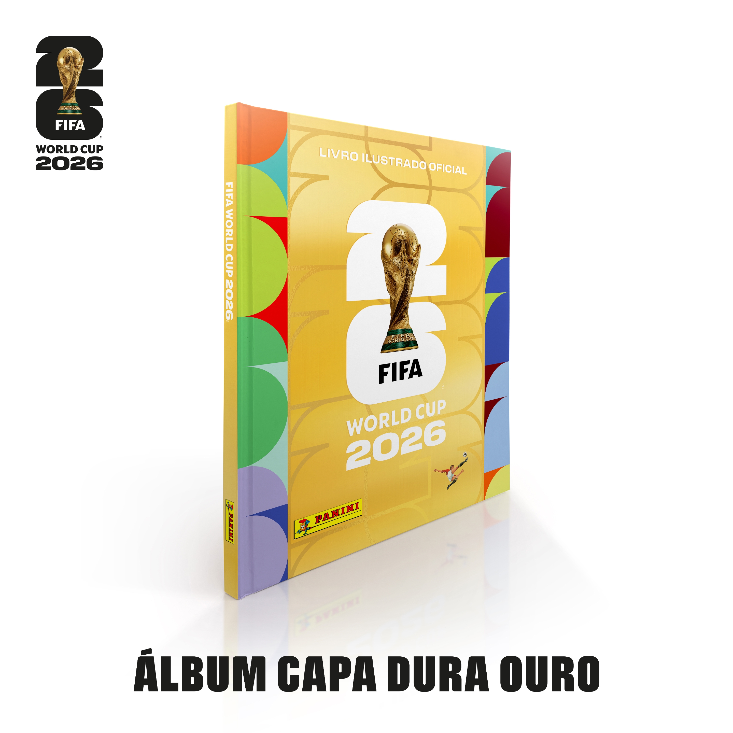 PRÉ-VENDA Álbum Capa Dura OURO Copa do Mundo 2026