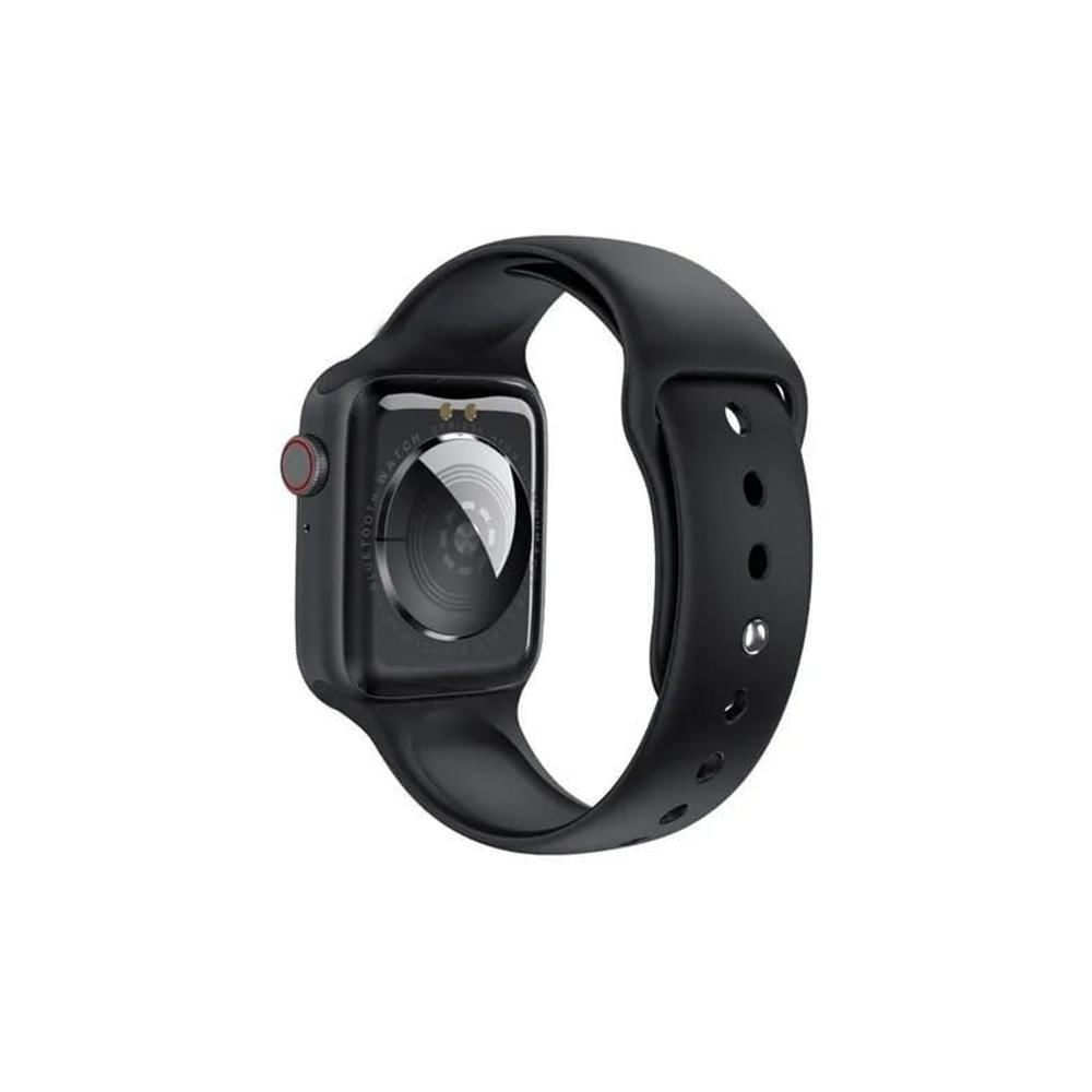 Miniatura Smartwatch Iwo 12 Lite Pro 44Mm (Atende E Faz Ligações) Preto - Hd ips - Smartwatch - Calculadora - Iwo - Silicone - 44mm - Lcd - 12 lite pro