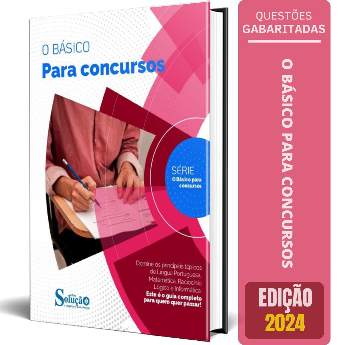 Miniatura Apostila O Básico Para Concursos 2024