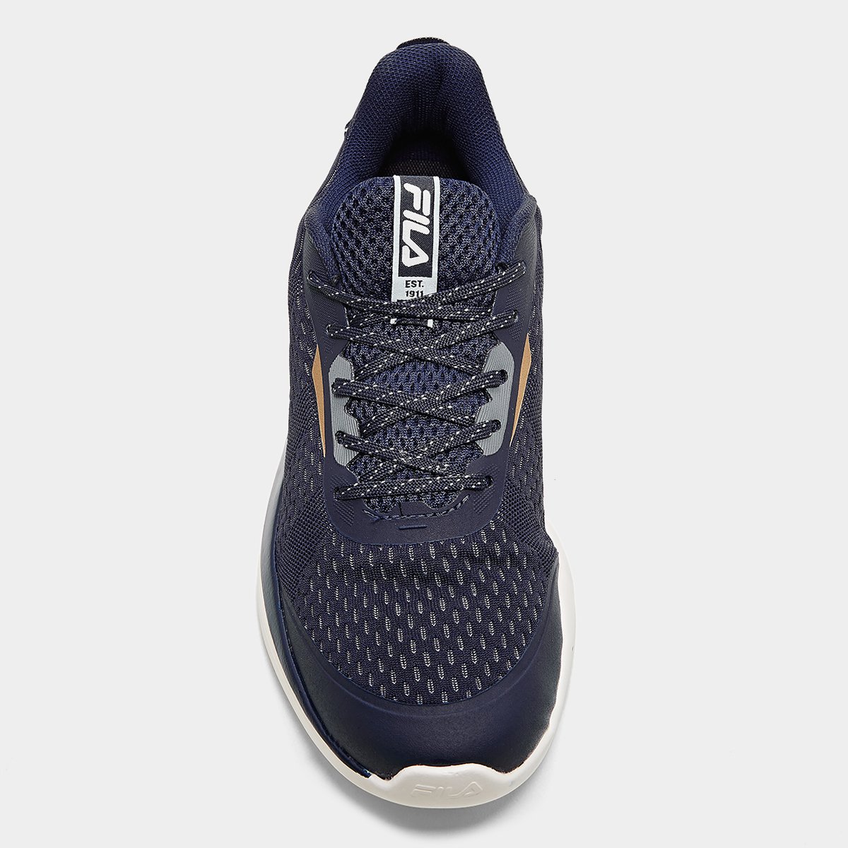 Miniatura Tênis Fila Diffusion Feminino Marinho+Azul - 34