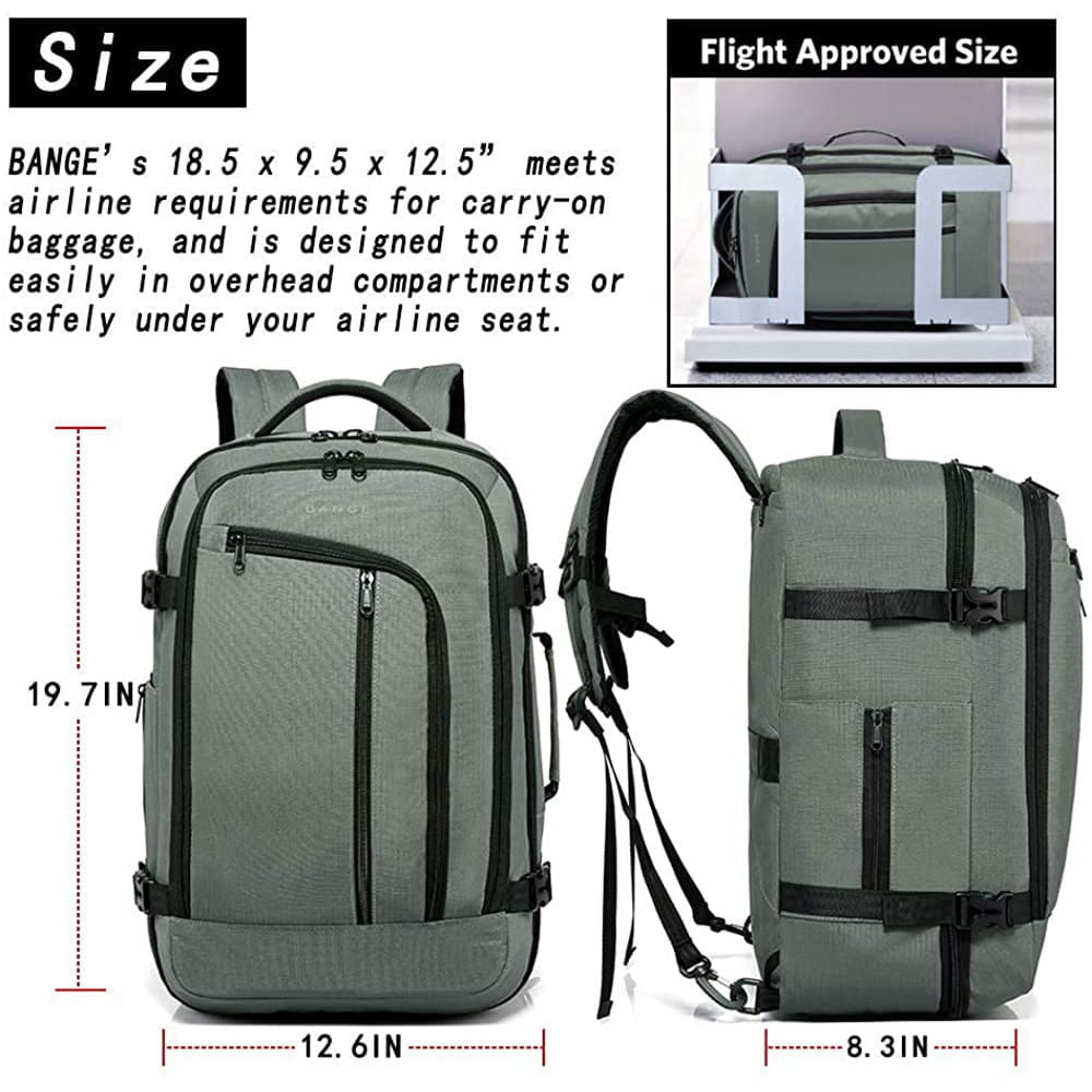 Miniatura BANGE 1916 Mochila 40 litros Multifuncional Cinza