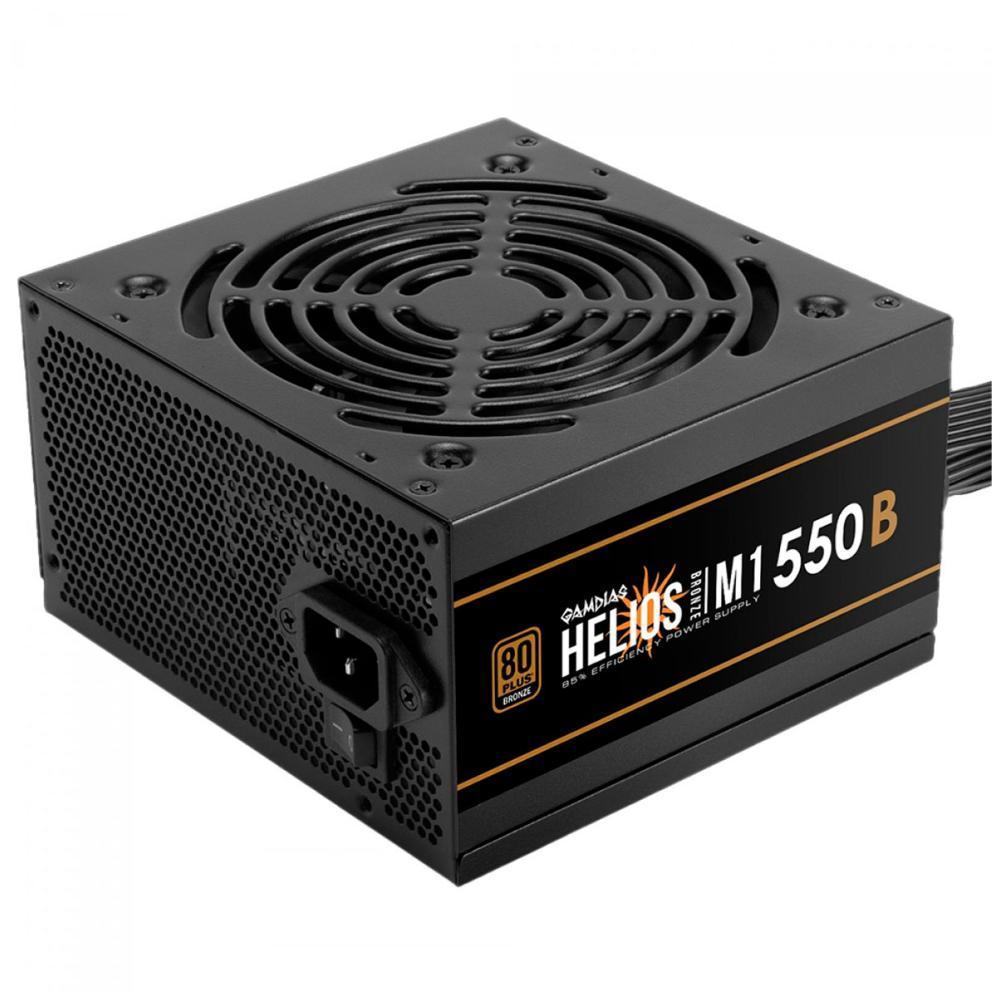 Miniatura Fonte 550W Gamdias Helios - 85% - 80 Plus Bronze - M1-550B