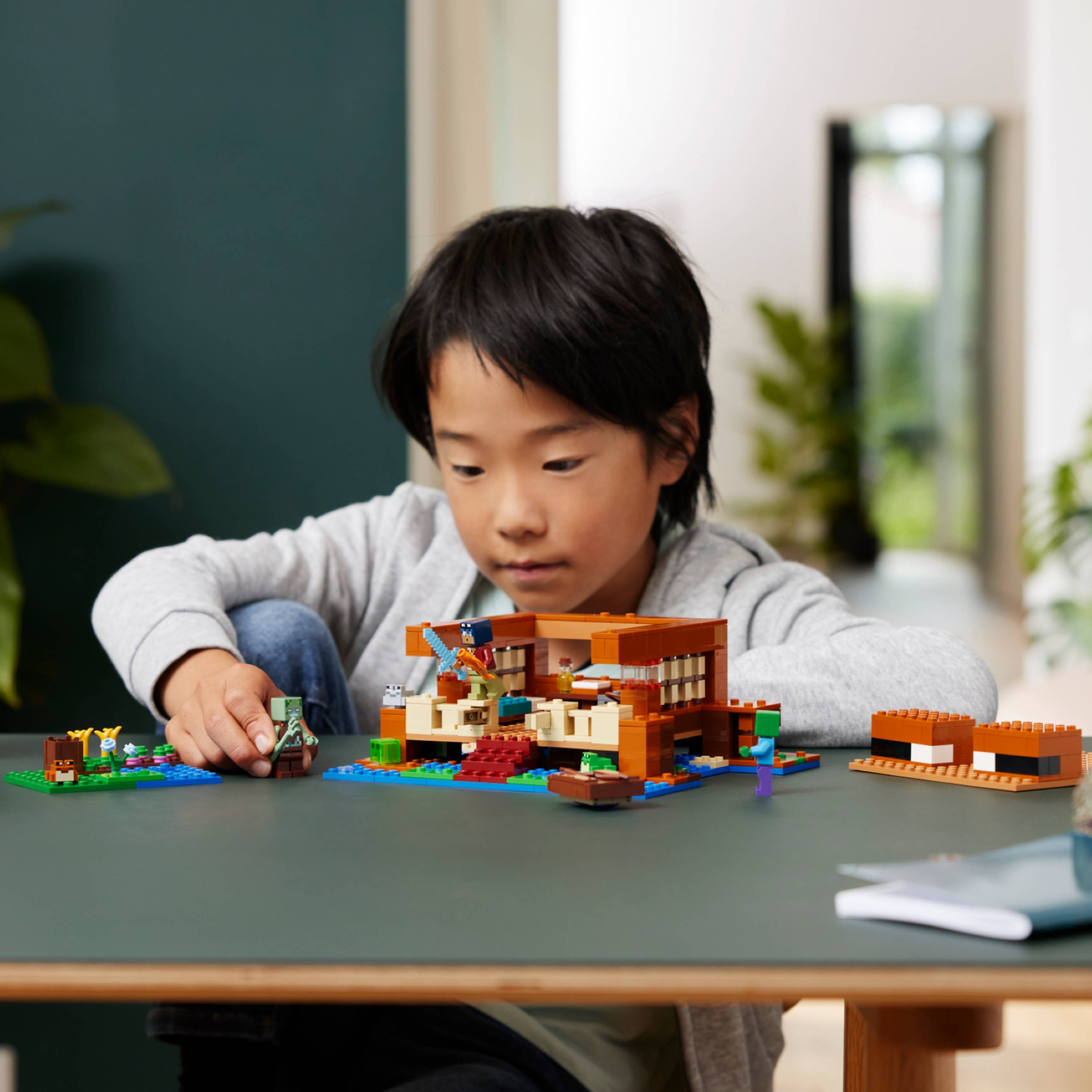 Miniatura LEGO Minecraft - A Casa do Sapo