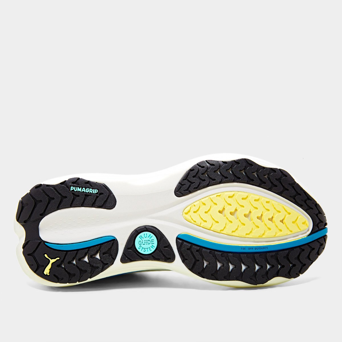 Tênis Puma Forever Run Nitro 2 Masculino Branco+Azul - 39