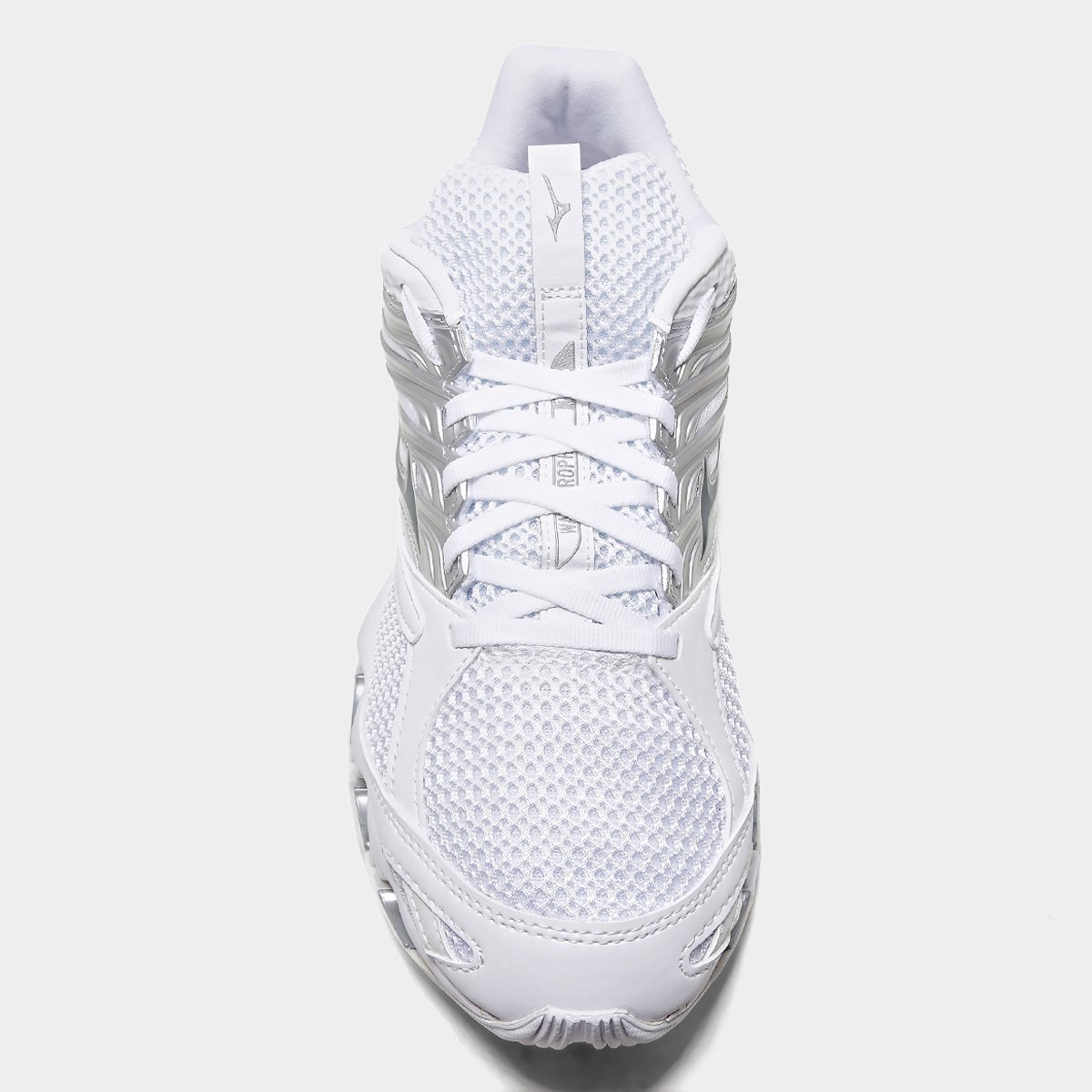 Miniatura Tênis Mizuno Wave Prophecy 13-S Masculino Branco+prata - 37
