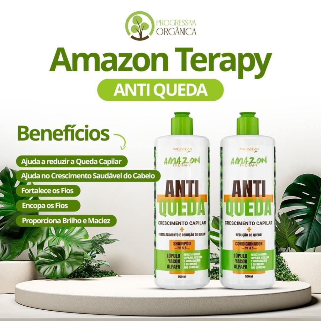 Miniatura Kit Shampoo E Condicionador Amazon Therapy - 2X500Ml