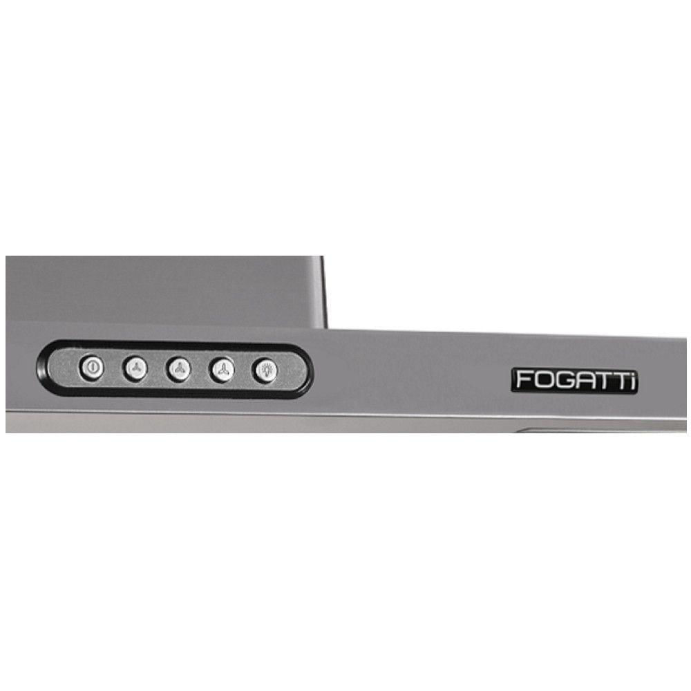 Coifa Ilha 90cm Retangular Fogatti Inox 220v