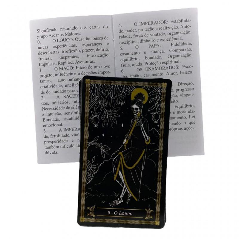 Kit Com 6 Baralhos O Tarot Negro 22 Cartas 2 Ed