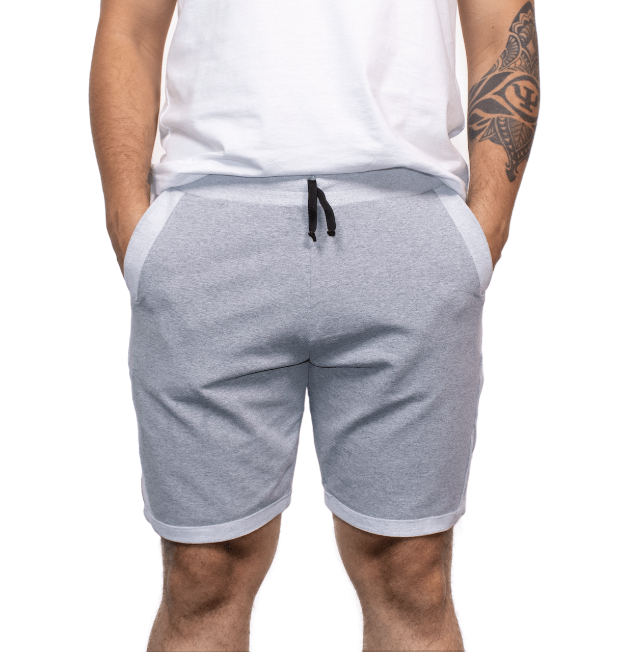 Miniatura Bermuda Moletinho Inter - Cinza Mescla G