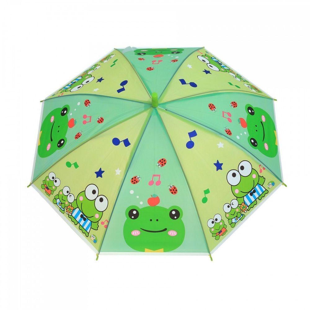 Guarda Chuva Infantil Automático Com Estampa De Pvc Menino Ou Menina Sapo