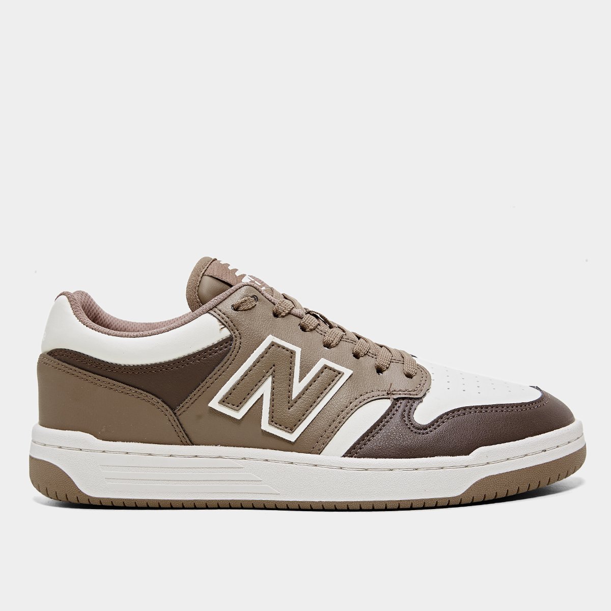 Miniatura Tênis New Balance 480 Low Masculino Marrom Escuro - 38
