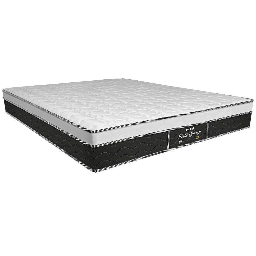 Miniatura Colchão King Molas Ensacadas Perfil Springs Plus Euro Pillow (193x203x26)