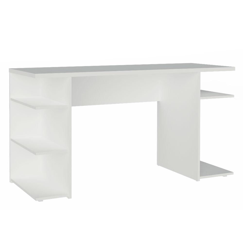 Escrivaninha Mesa para Computador Office 9409 Madesa - Branco Branco