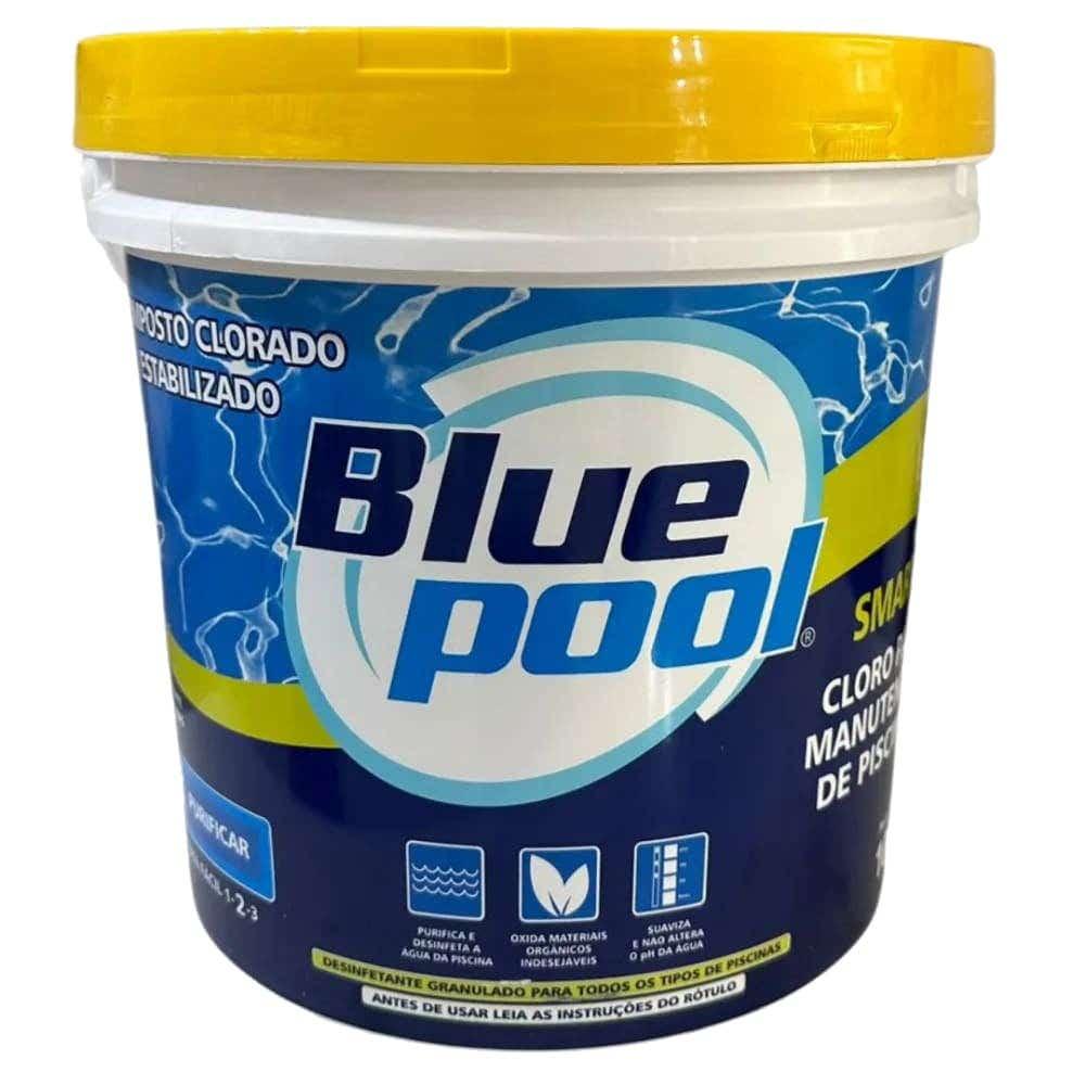 Miniatura Cloro Piscina Balde 10kg Smart 212035 BLUEPOOL