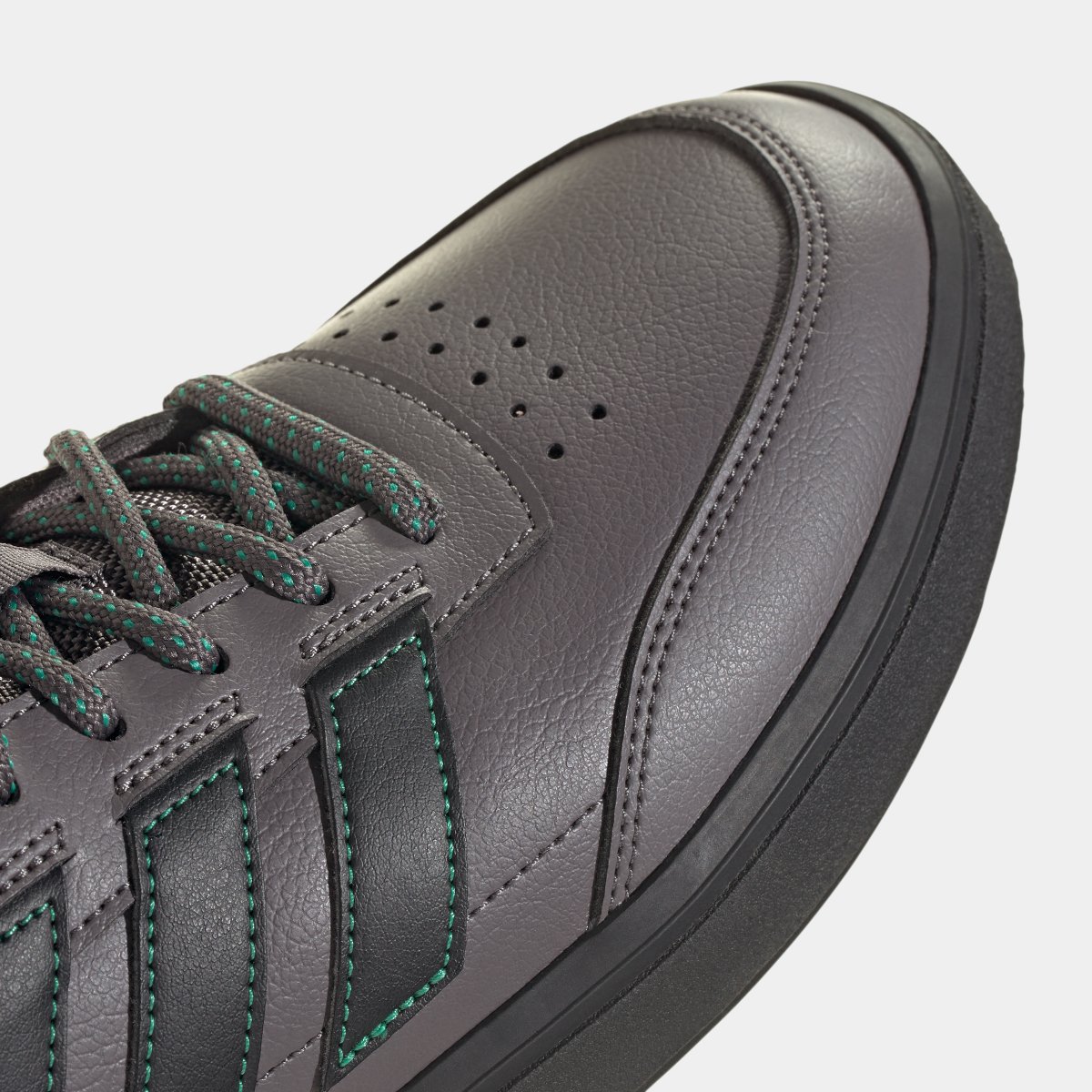 Tênis Adidas CourtBlock Masculino Cinza+Preto - 37