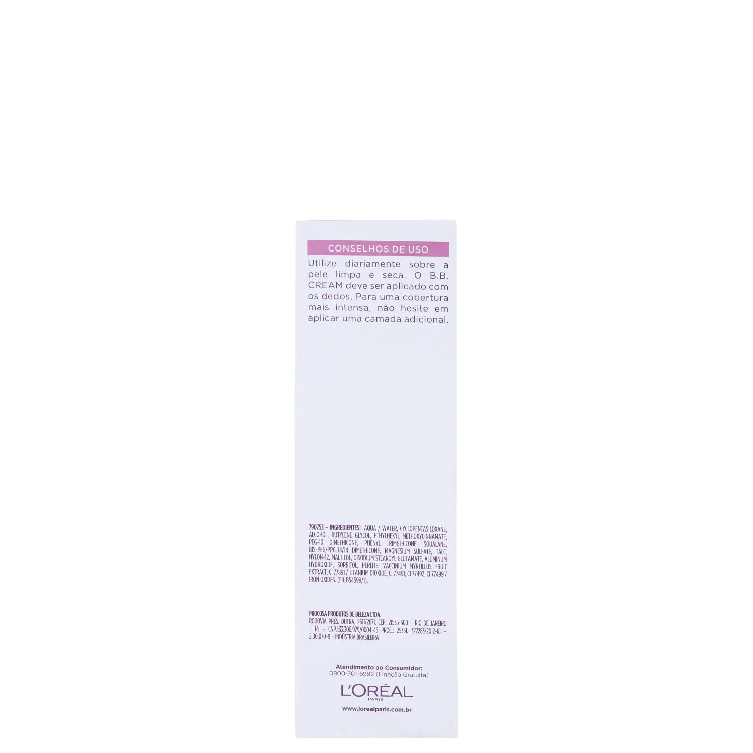 Miniatura L'Oréal Paris Dermo Expertise Base Clara - BB Cream 30ml