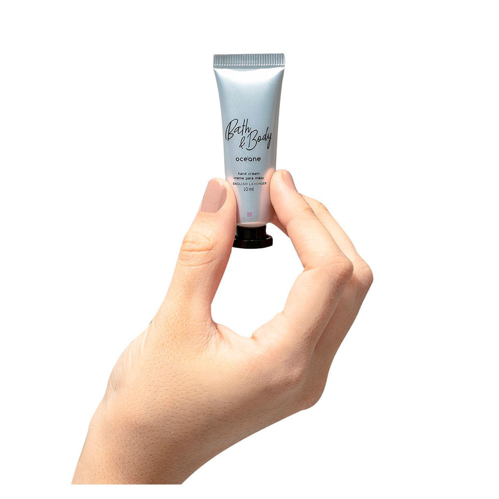 Miniatura Creme Hidratante para Mãos Océane – English Lavender Hand Cream 10ml