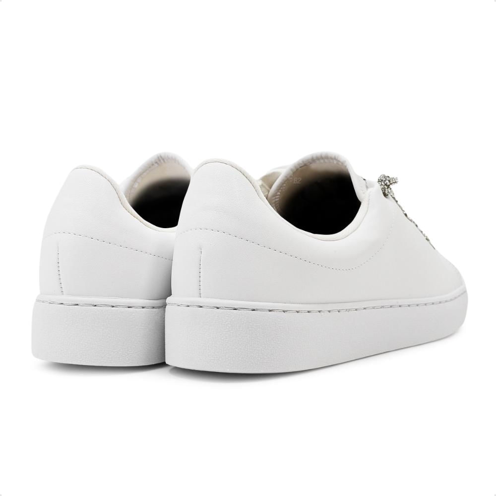 Miniatura Tênis Vizzano Casual Strass Feminino Branco - 34