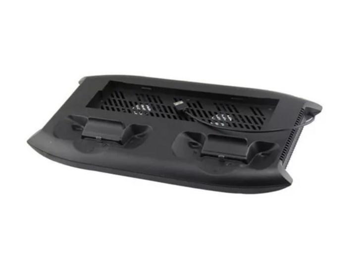 Miniatura Base Cooler Compatível Xbox One X Carregador Suporte Hub Usb