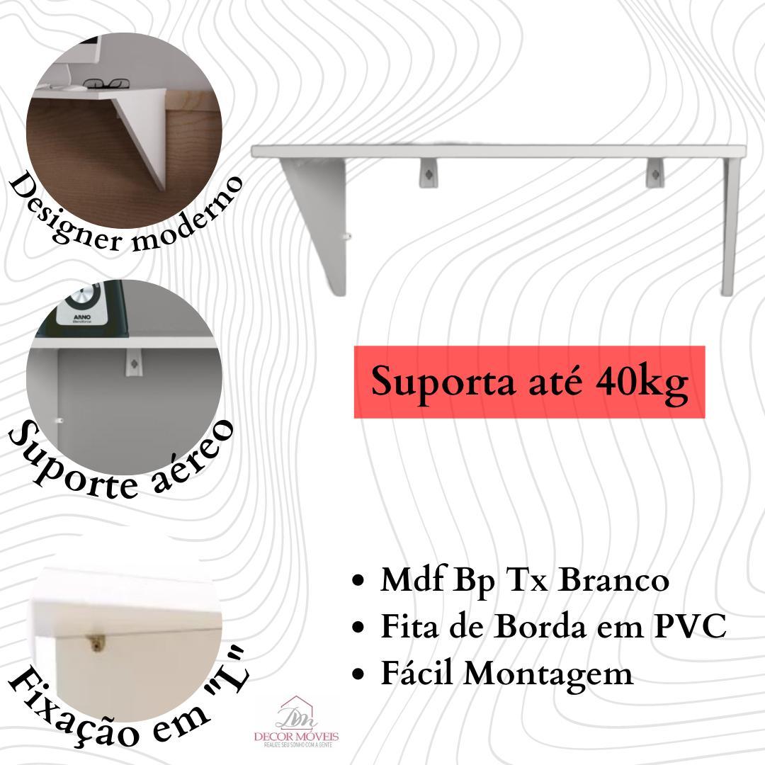 Miniatura Mesa Bancada De Parede Cozinha Suspensa Escrivaninha Estudo