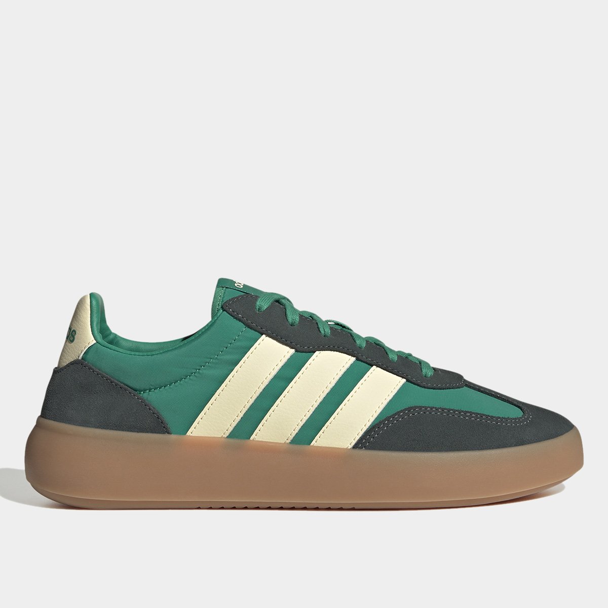 Miniatura Tênis Adidas Barreda Decode Verde+Bege - 34