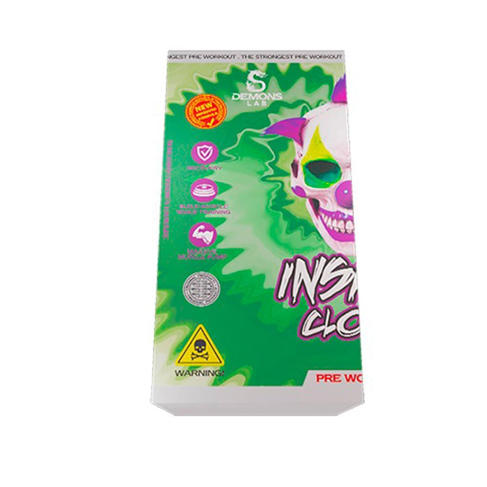 Miniatura Pre Treino Liquido Insane Clown Fruit Punch 500Ml Demons Lab