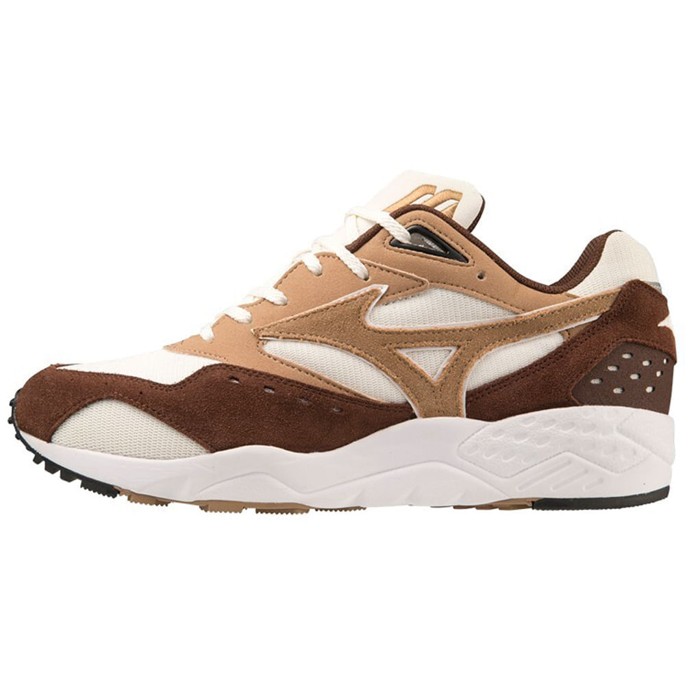 Miniatura Tênis Casual Unissex Mizuno Contender Marrom - 34