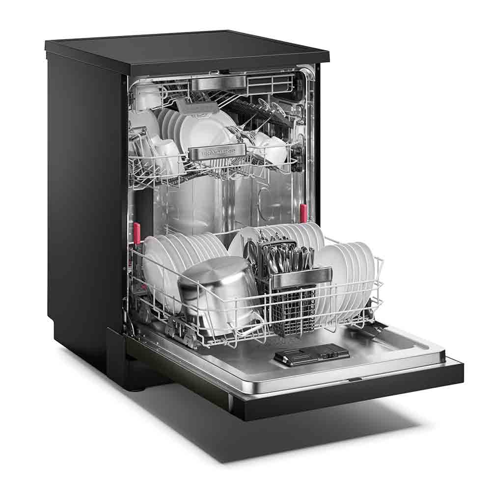 Lava-Louças Brastemp Eclipse Collection Black Stainless com 15 Serviços, 05 Programas de Lavagem - BLF62AP 110