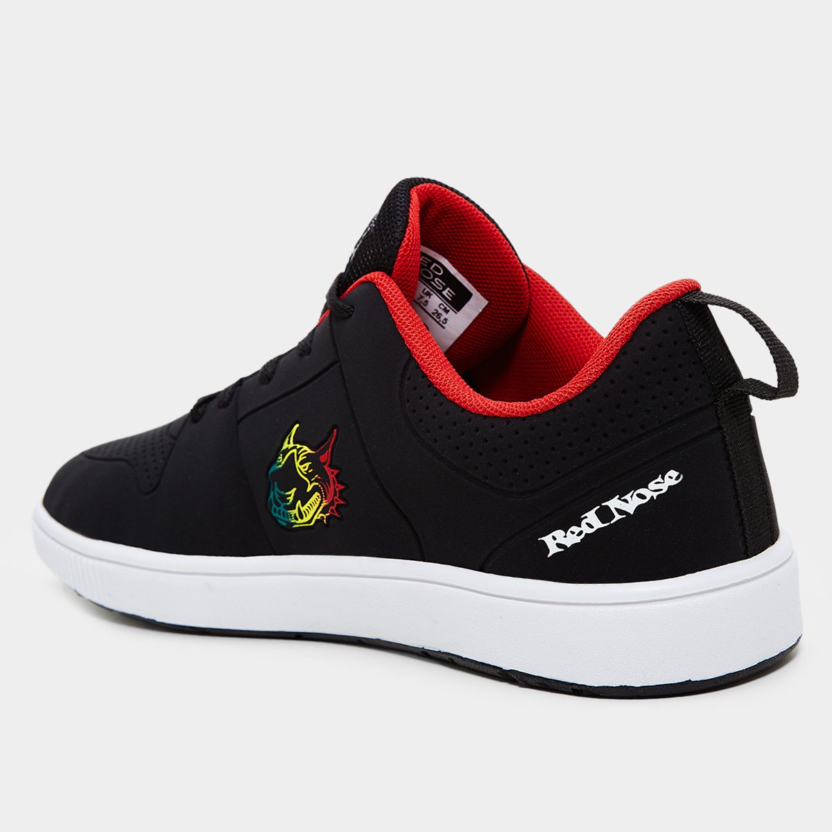 Miniatura Tênis Red Nose Cart Masculino Preto+Vermelho - 37