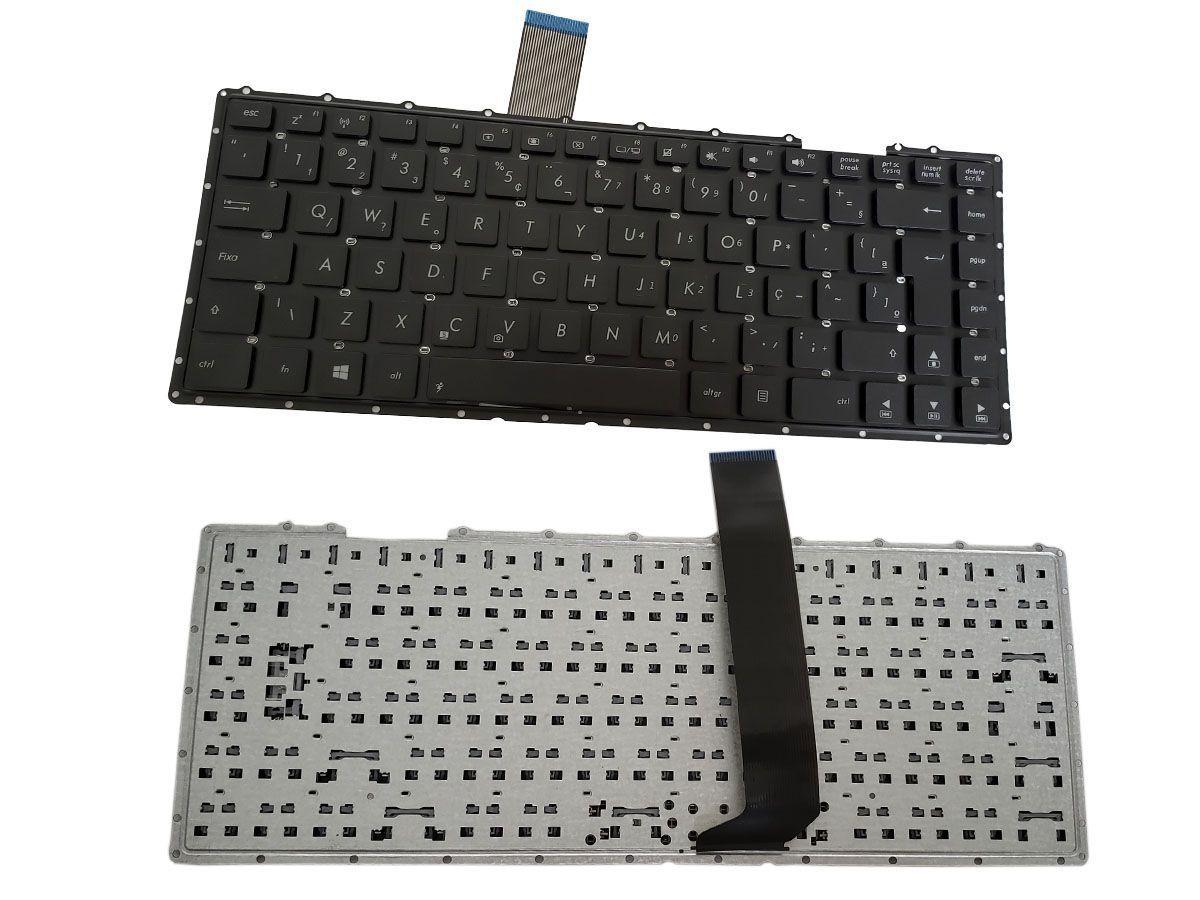 Miniatura Teclado Notebook Asus P/N: Sg-57650-40A S/ Frame