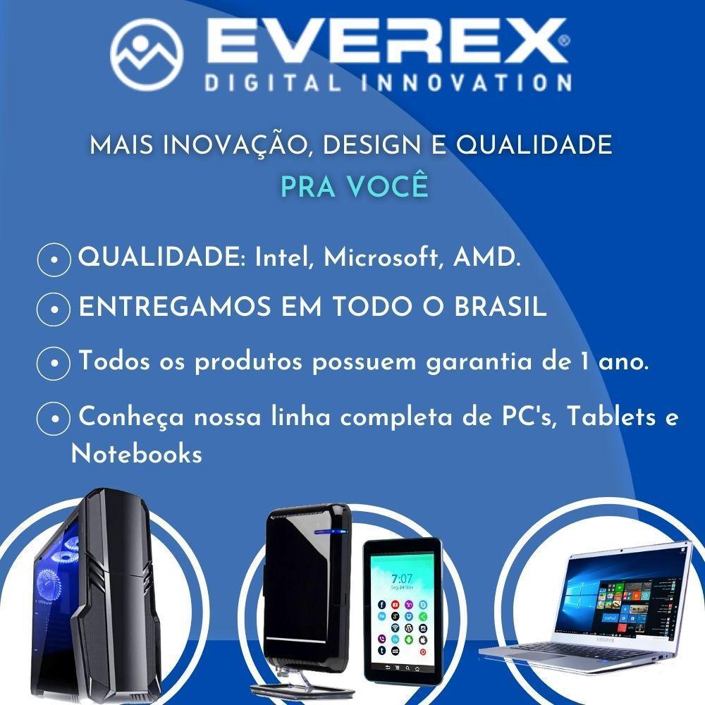 Miniatura Computador Dual Core, 4Gb , 1Tb Hd E Linux - Everex