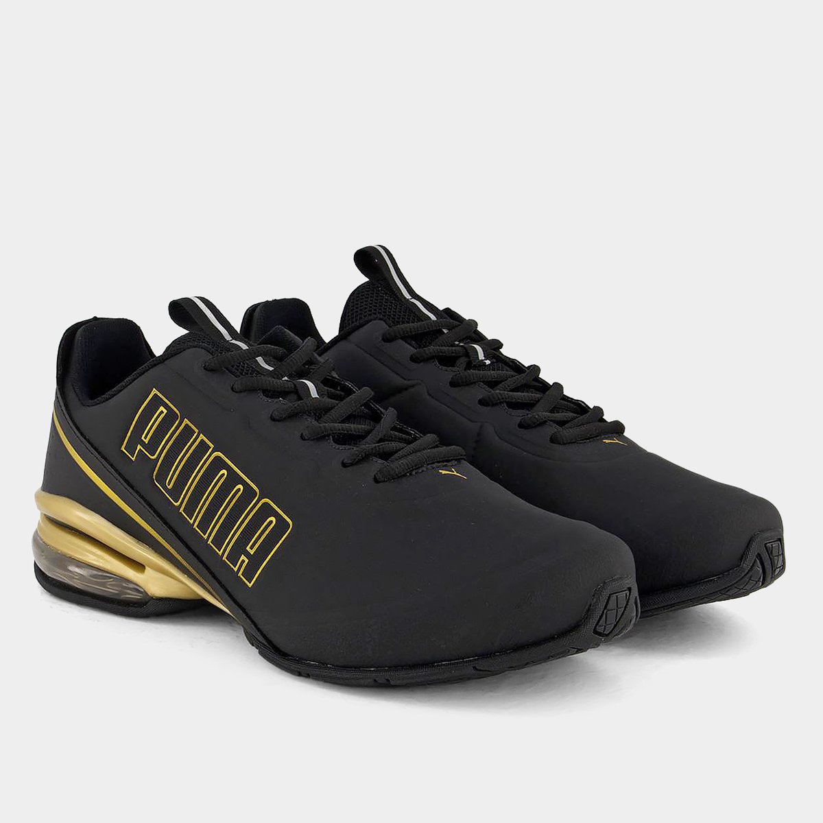 Miniatura Tênis Puma Cell Divide V2 Bdp Masculino Preto+Branco - 40