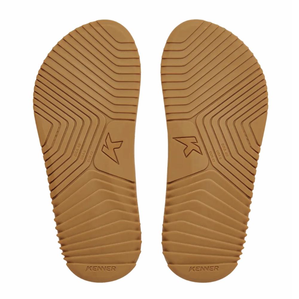 Miniatura Chinelo Slide Kenner Hyper-Z Fit BEGE/PRETO - 38