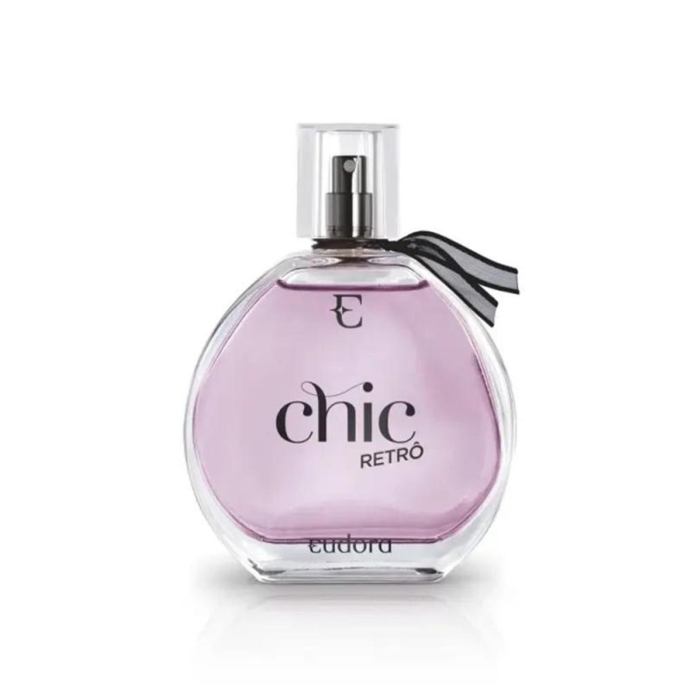 Miniatura Eudora Deo Colônia Chic Retrô 95ml Fragrância Floral Frutal