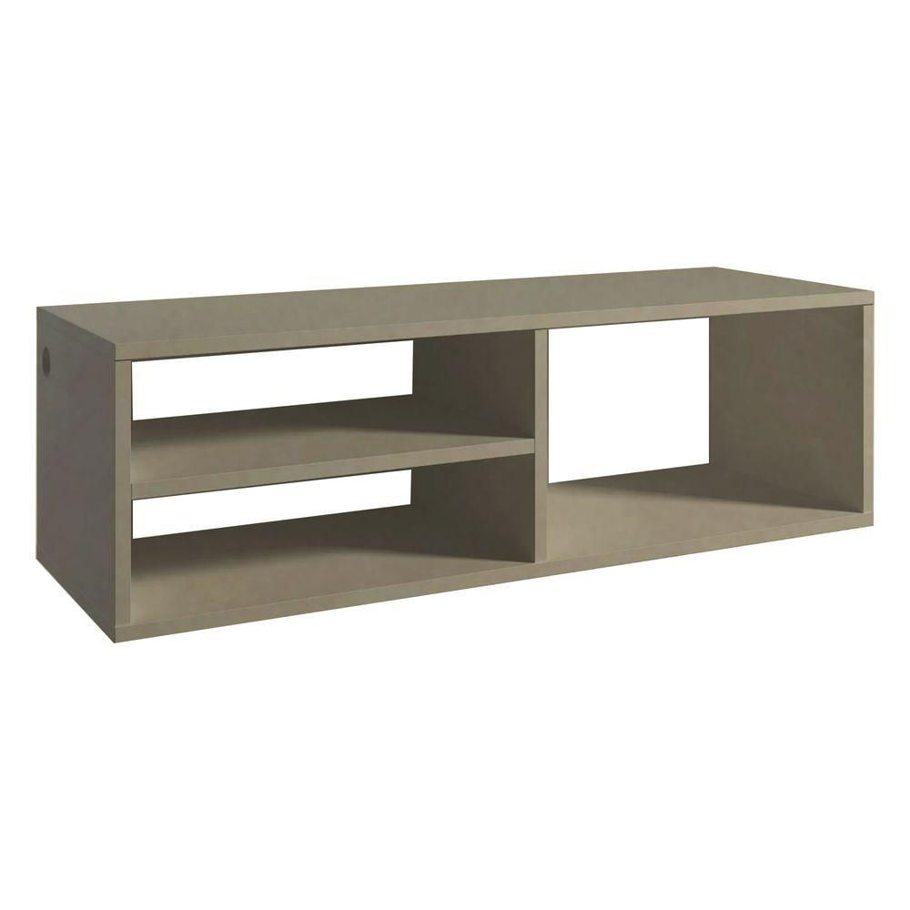 Miniatura Bancada De Estudo Suspensa Natural Em Mdf