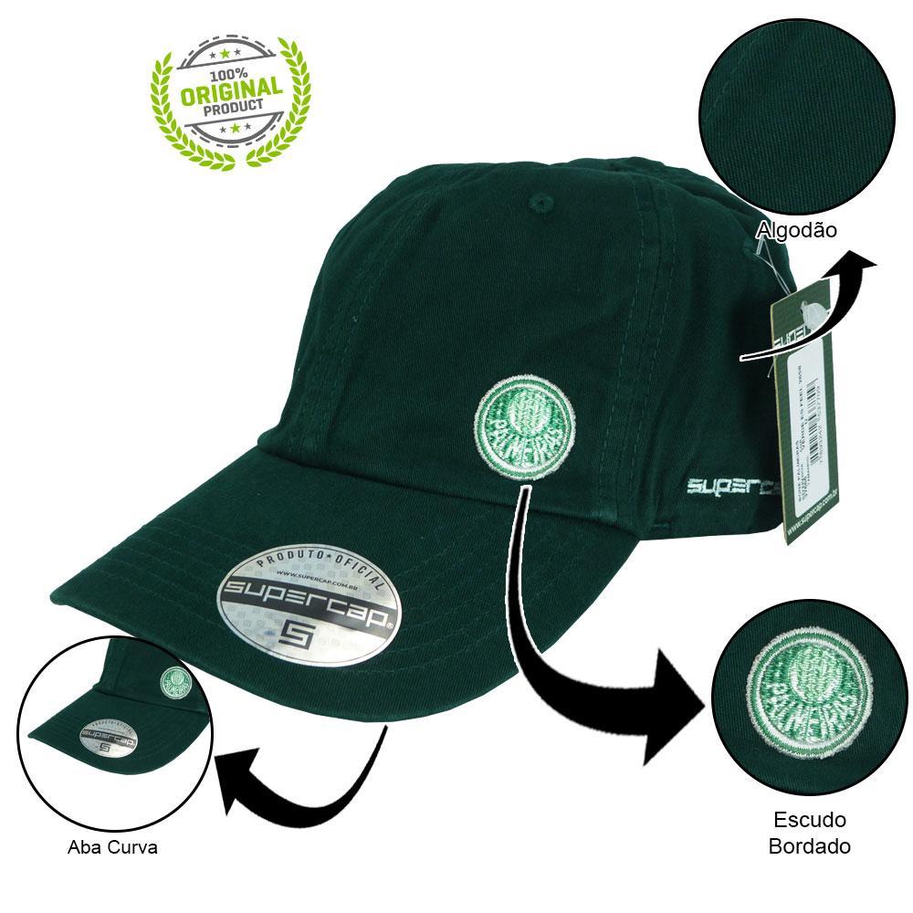 Miniatura Boné Palmeiras Patch Verde Feel Sep - Unissex Licenciado