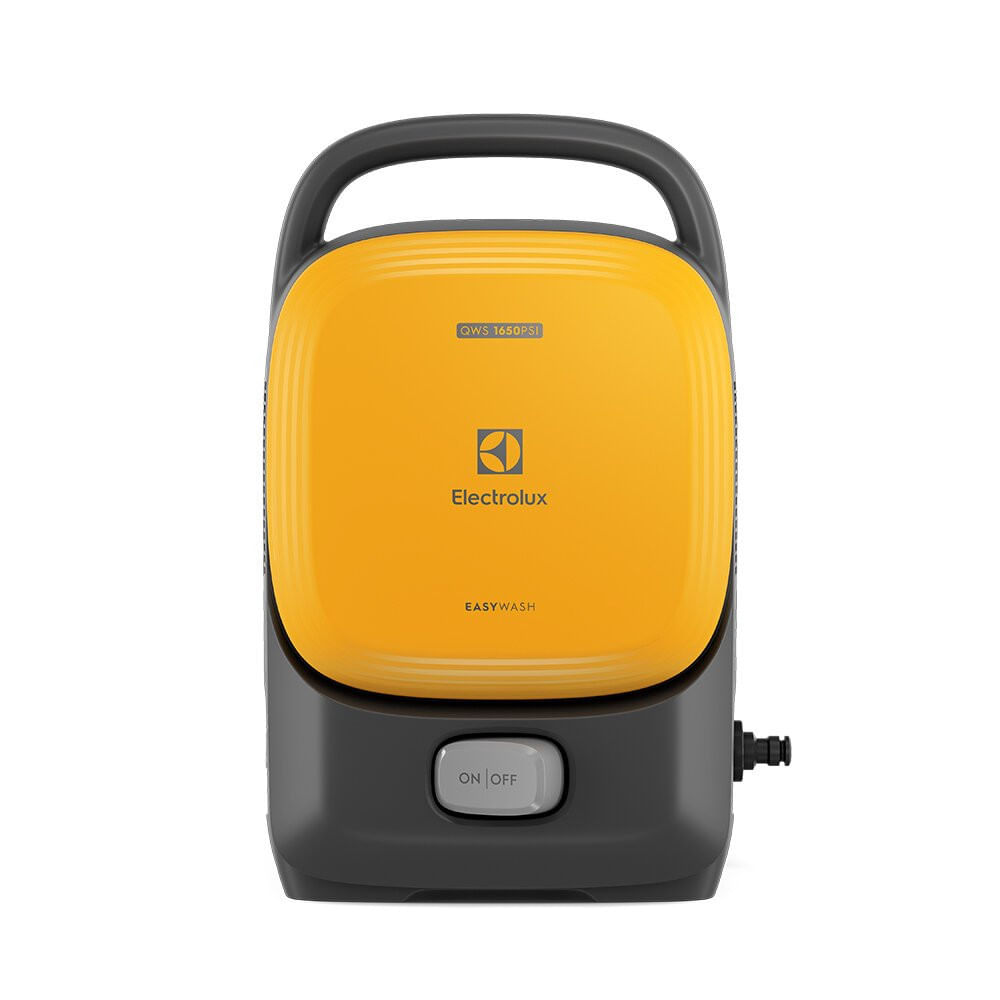 Miniatura Lavadora de Alta Pressão Electrolux 1650PSI 1400W EasyWash - QWS1650 Amarelo - 110V
