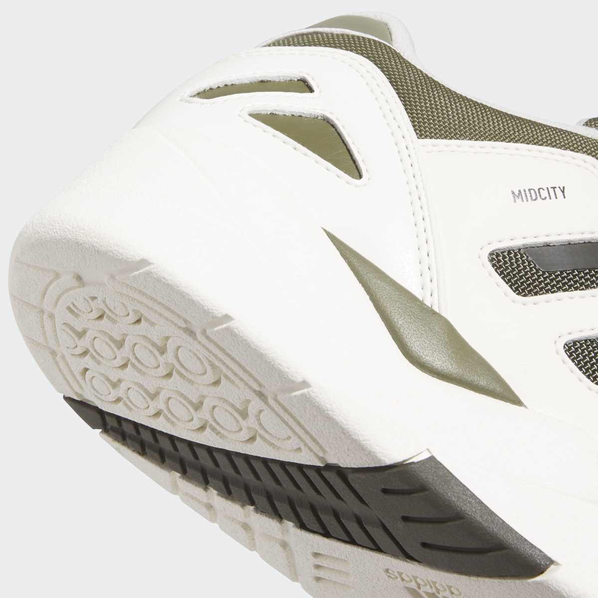 Tênis Adidas Midcity Low Masculino Branco+Marrom - 37